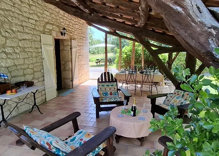 Le Sabatou - La Grange De Cezac Ferienhaus Cezac (Lot)